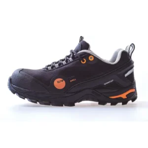 CLODIO, zapato softshell negro S3, HRO, SRC suela MD